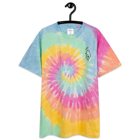 Oversized tie-dye t-shirt