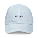 Pastel baseball hat "kitten"