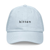 Pastel baseball hat "kitten"
