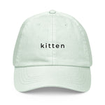 Pastel baseball hat "kitten"