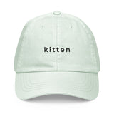 Pastel baseball hat "kitten"