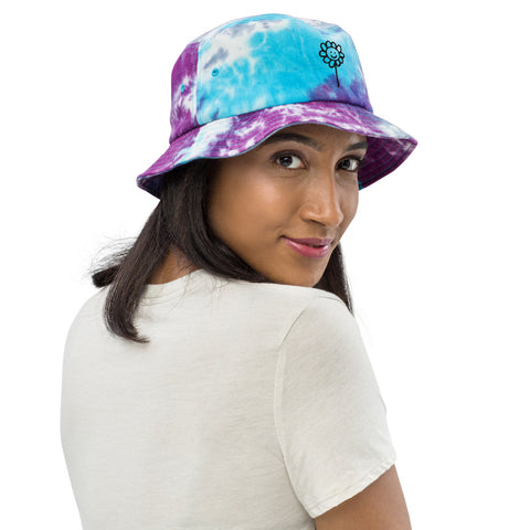 Tie-dye bucket hat "plantita"