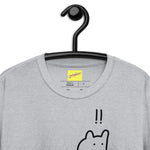 Short-Sleeve Unisex T-Shirt "surprised cat"