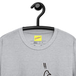 Short-Sleeve Unisex T-Shirt "surprised pigeon"