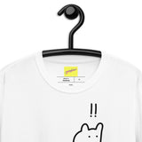 Short-Sleeve Unisex T-Shirt "surprised cat"