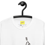 Short-Sleeve Unisex T-Shirt "surprised pigeon"