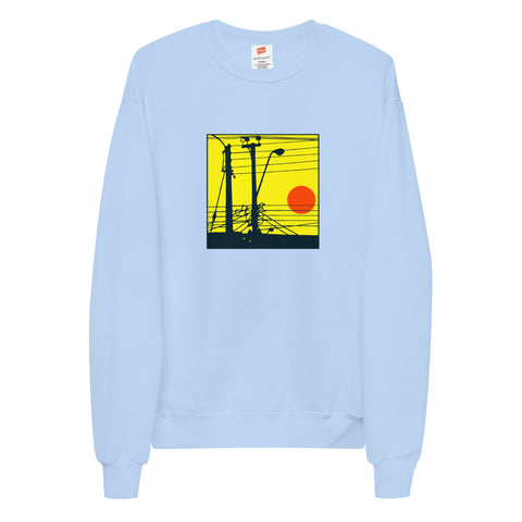 Unisex fleece sweatshirt