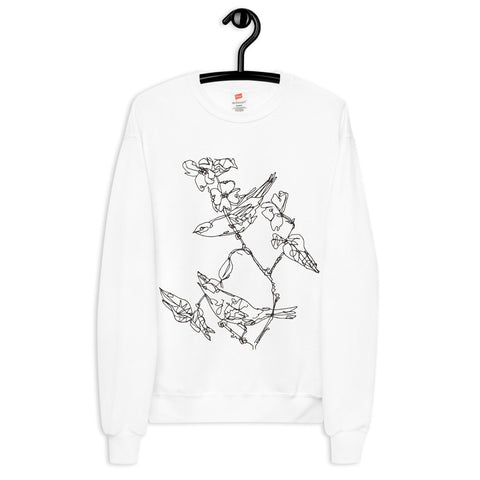 Unisex fleece sweatshirt